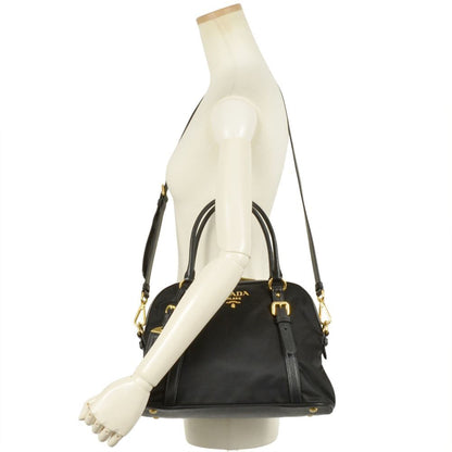 Prada Nylon Black Handbags