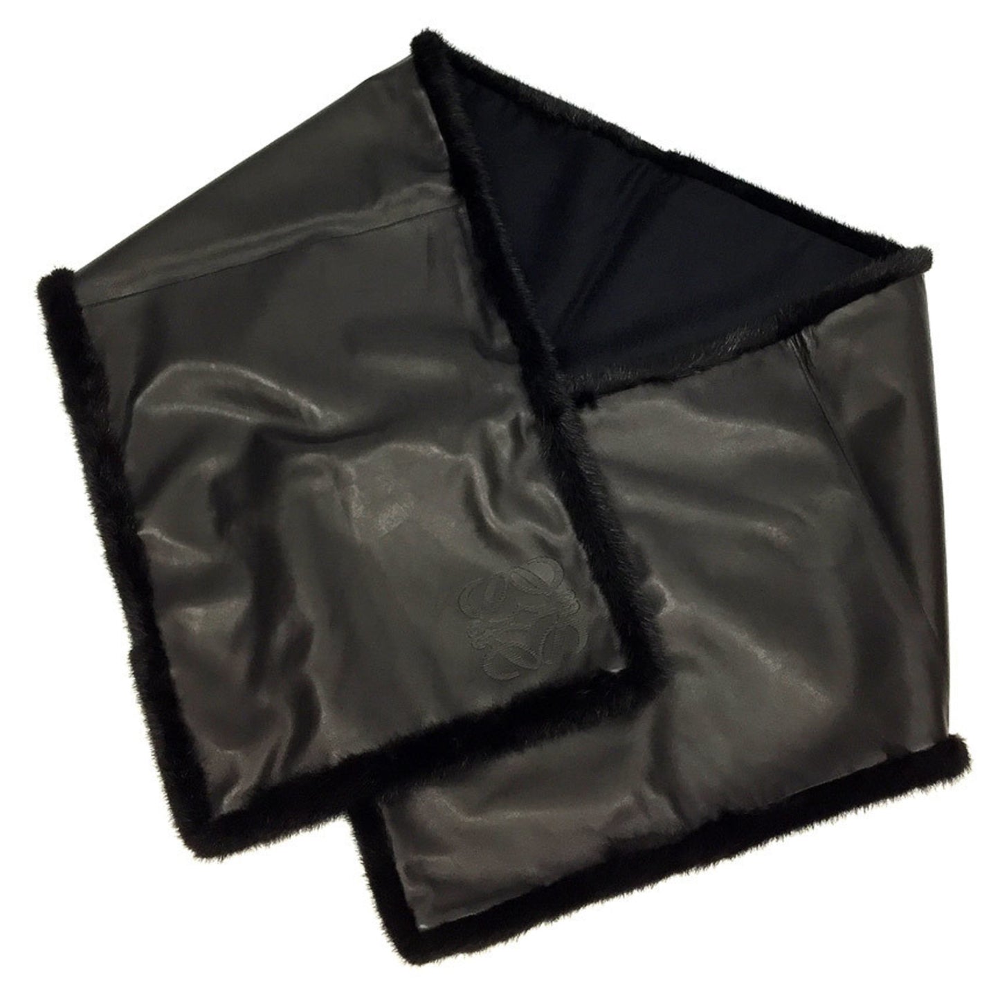 Loewe Cashmere Black Scarves