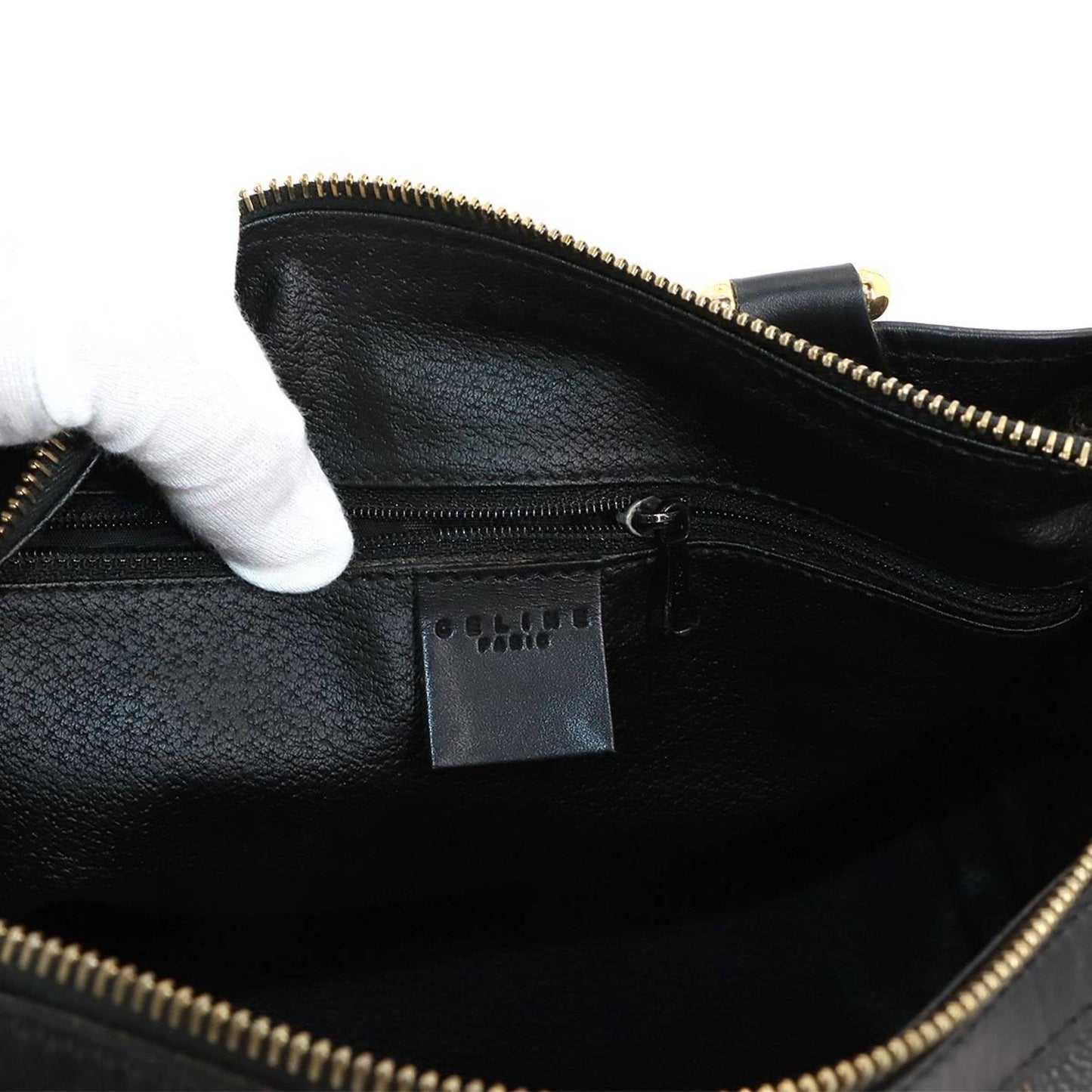 Celine Pvc Black Handbags