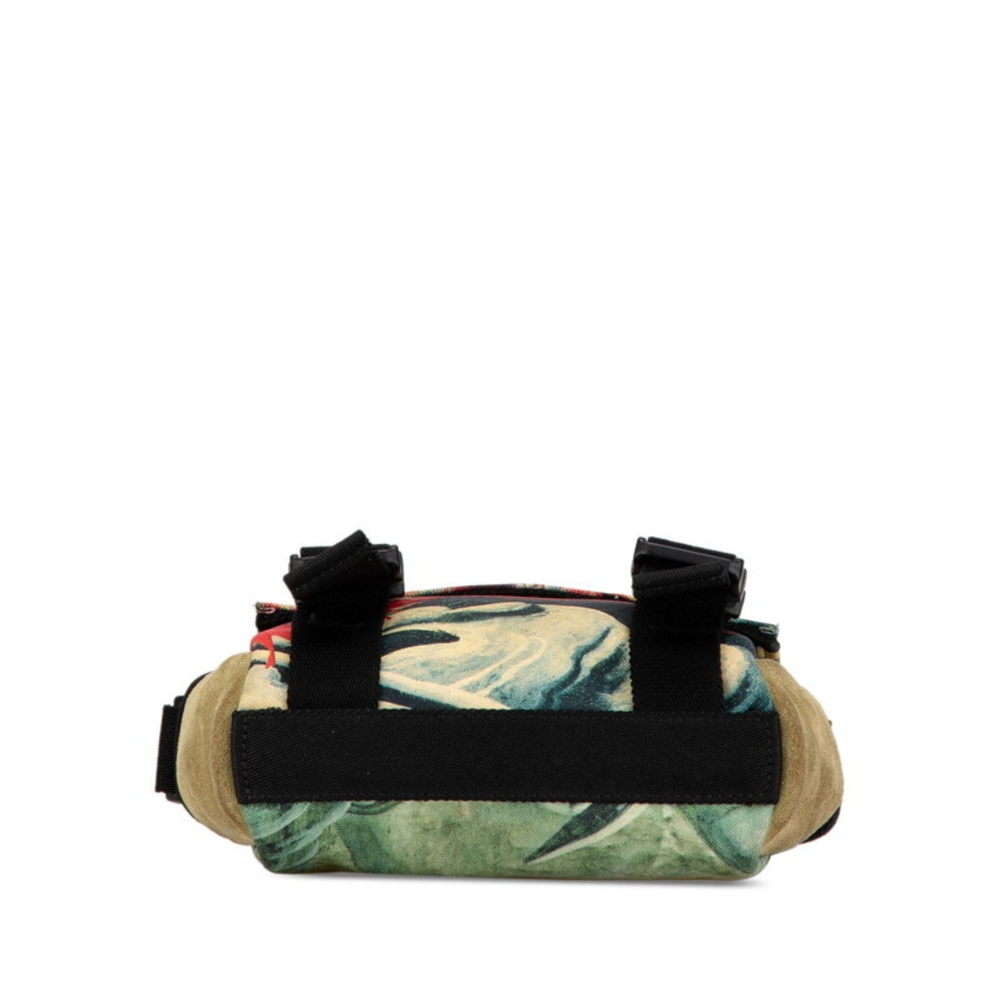 Valentino Nylon Green Shoulder Bags
