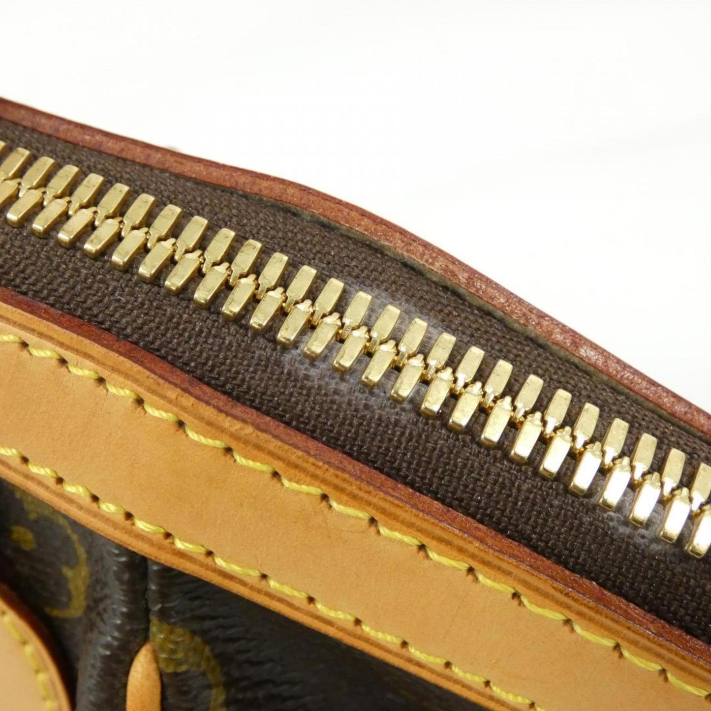 Louis Vuitton Coated Canvas Brown Handbags