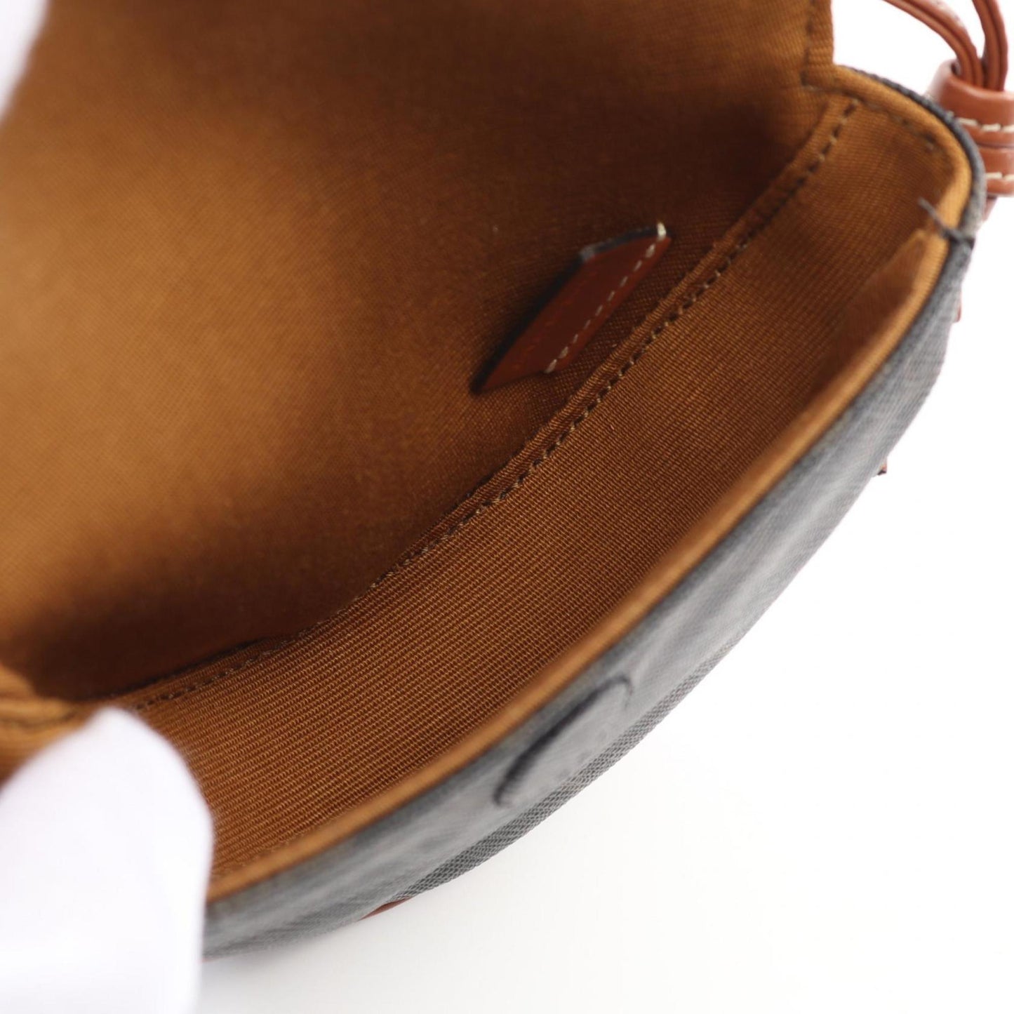 Celine Coated Canvas Brown Shoulder Bags