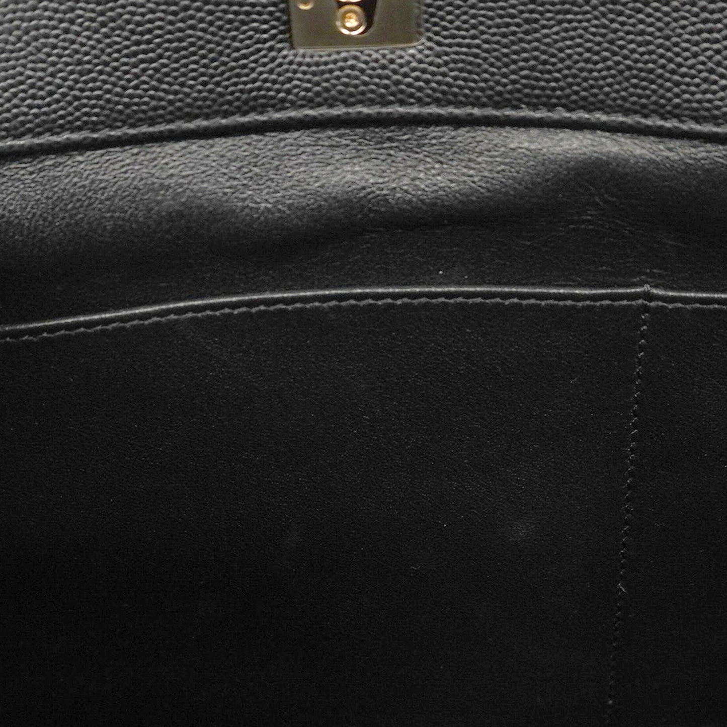 Chanel Calfskin Black Handbags