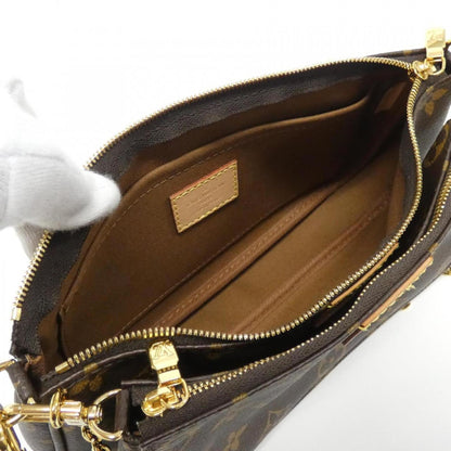 Louis Vuitton Coated Canvas Green Shoulder Bags