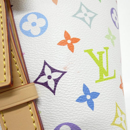 Louis Vuitton Coated Canvas White Shoulder Bags