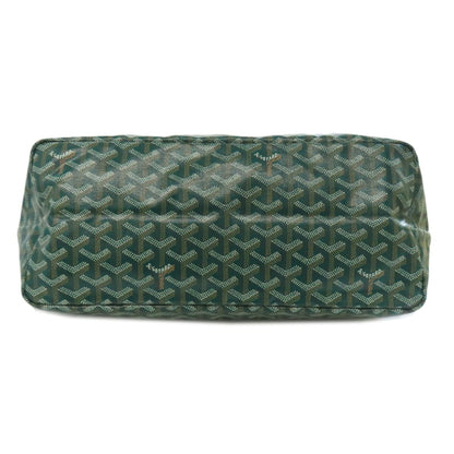 Goyard Coated Canvas Green Tote Bags
