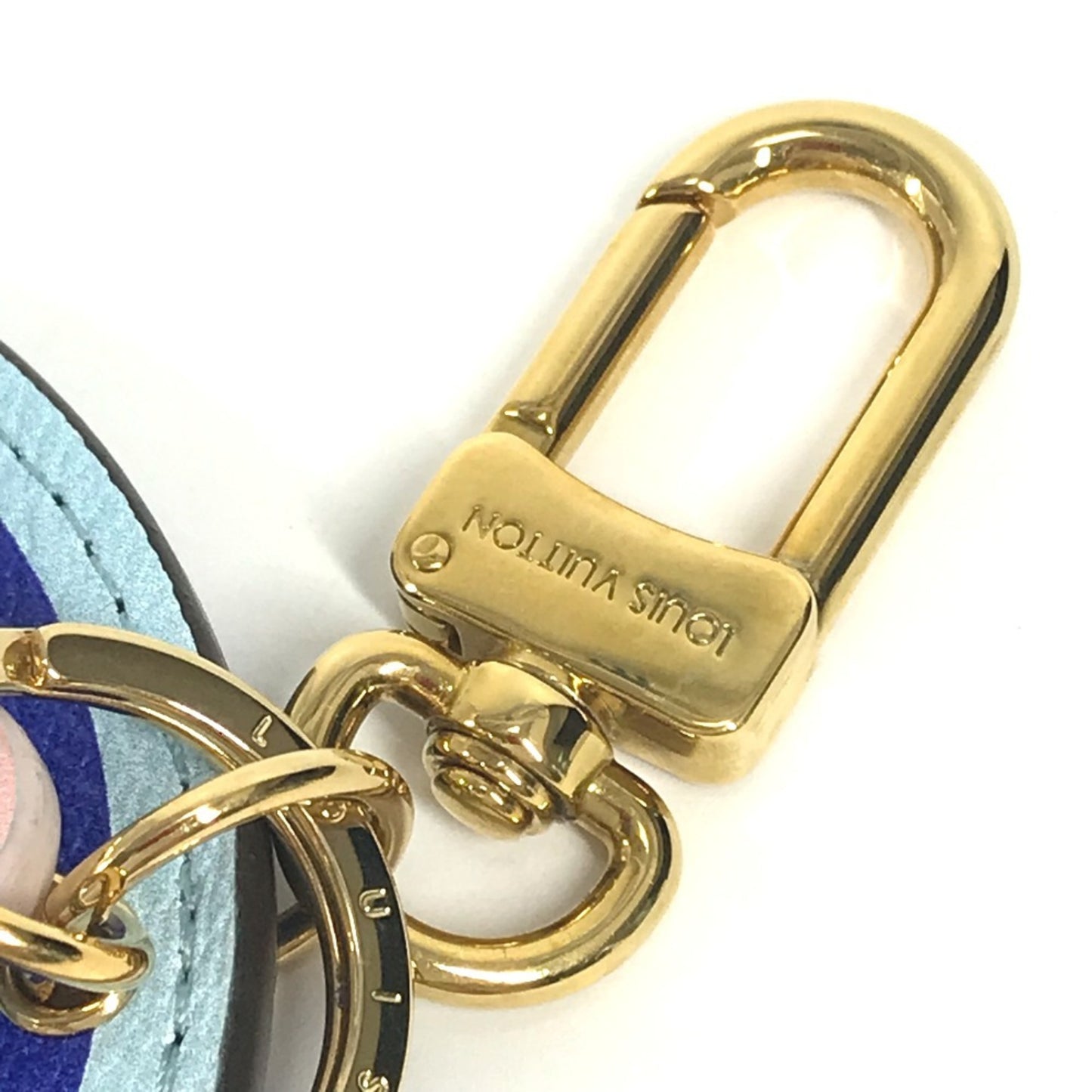 Louis Vuitton Monogram Canvas Blue Key Rings