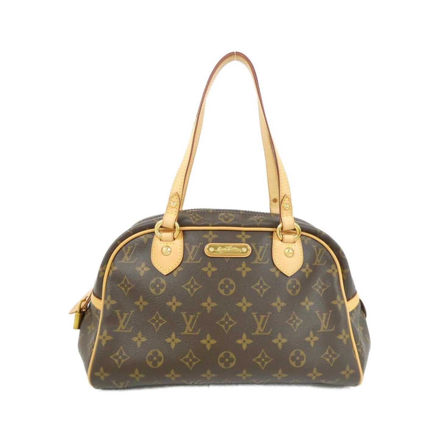 Louis Vuitton Coated Canvas Brown Shoulder Bags