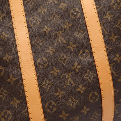 Louis Vuitton Coated Canvas Brown Travel Bags
