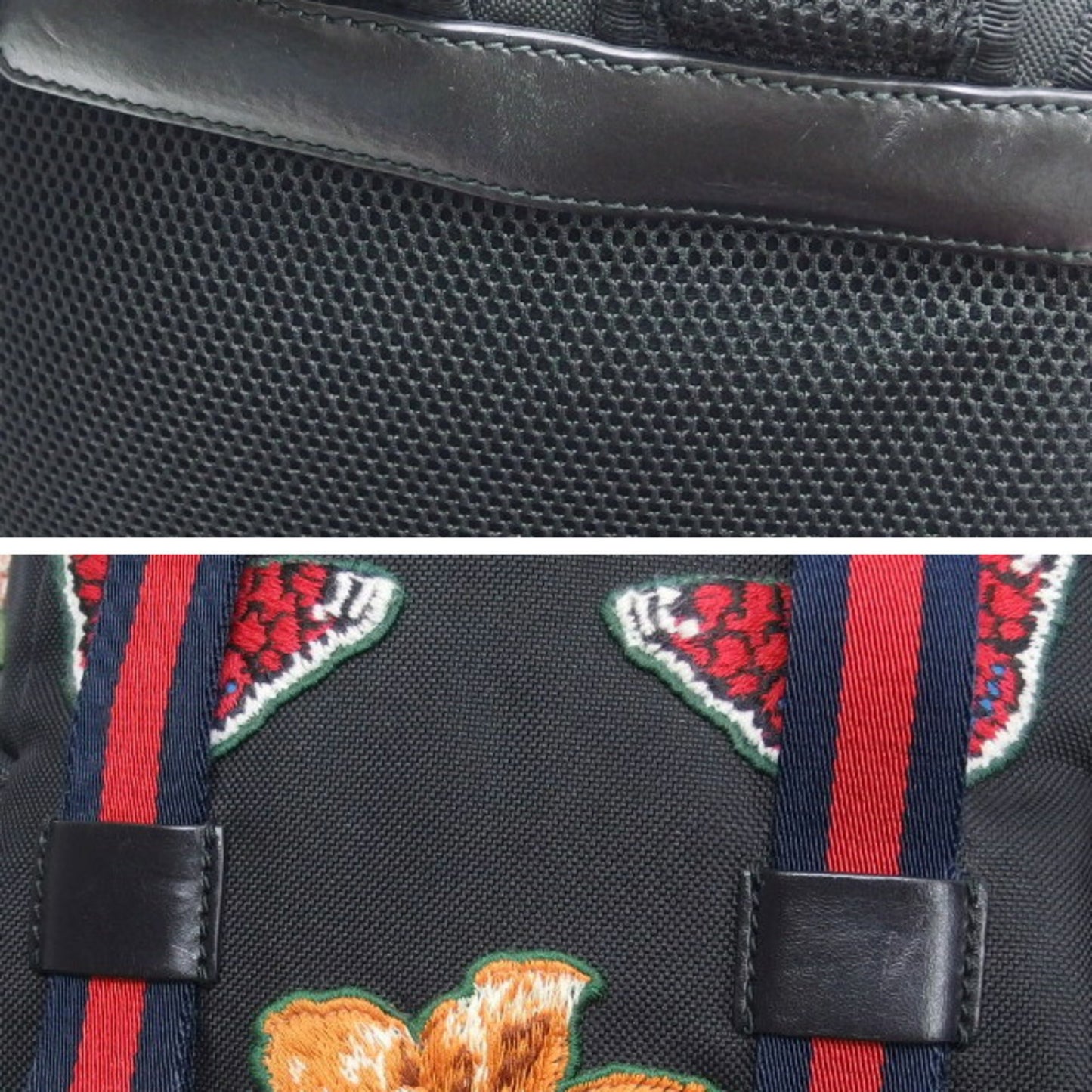 Gucci Canvas Black Backpacks