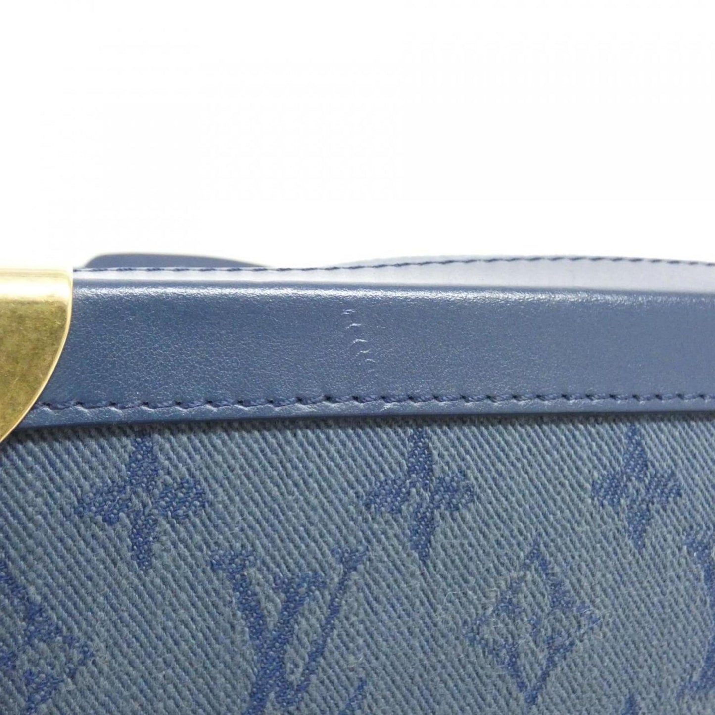 Louis Vuitton Monogram Canvas Blue Shoulder Bags