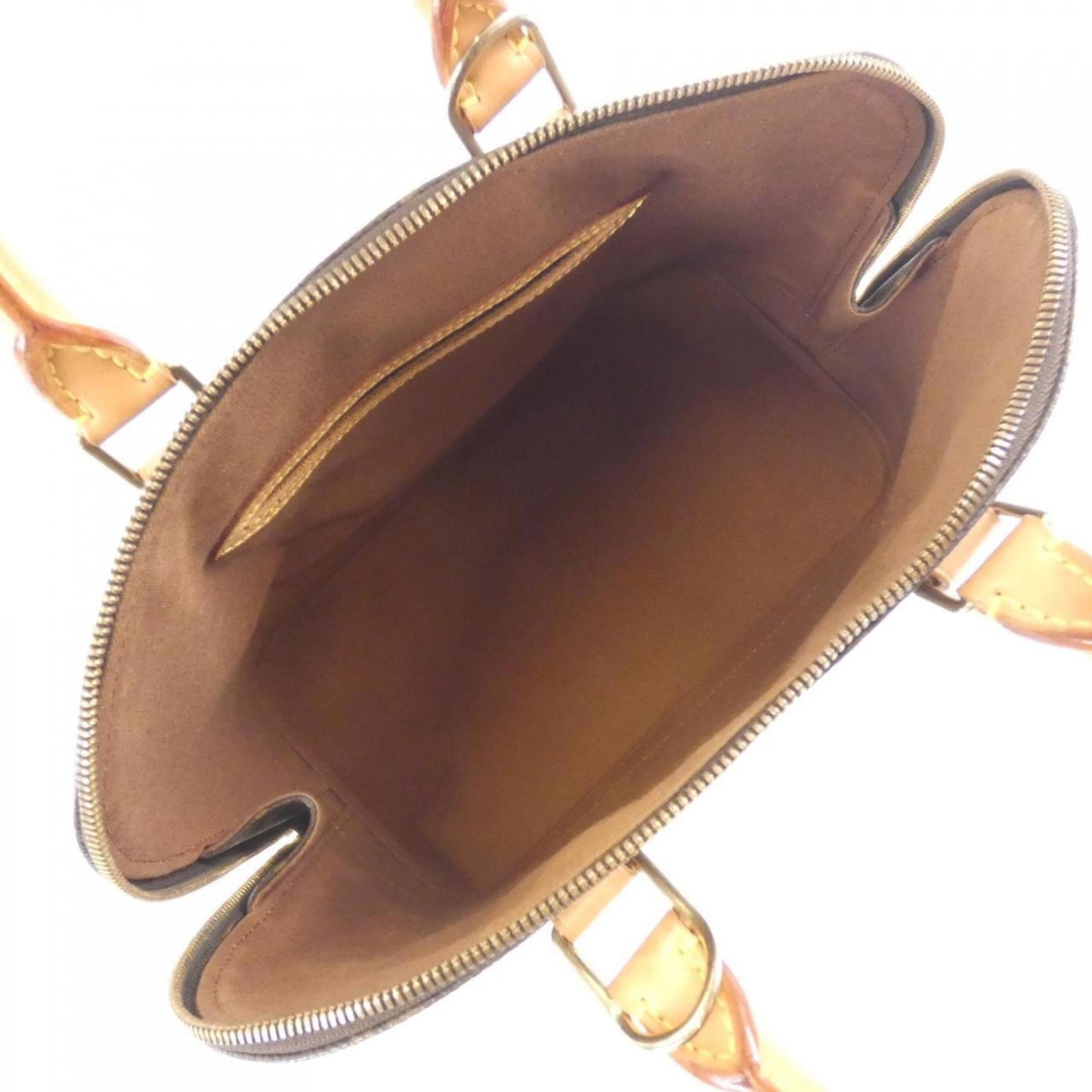 Louis Vuitton Coated Canvas Brown Handbags