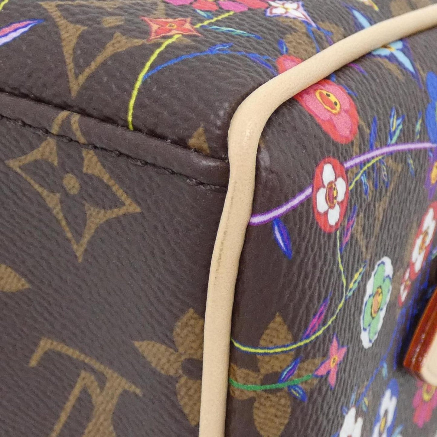 Louis Vuitton Coated Canvas Brown Travel Bags