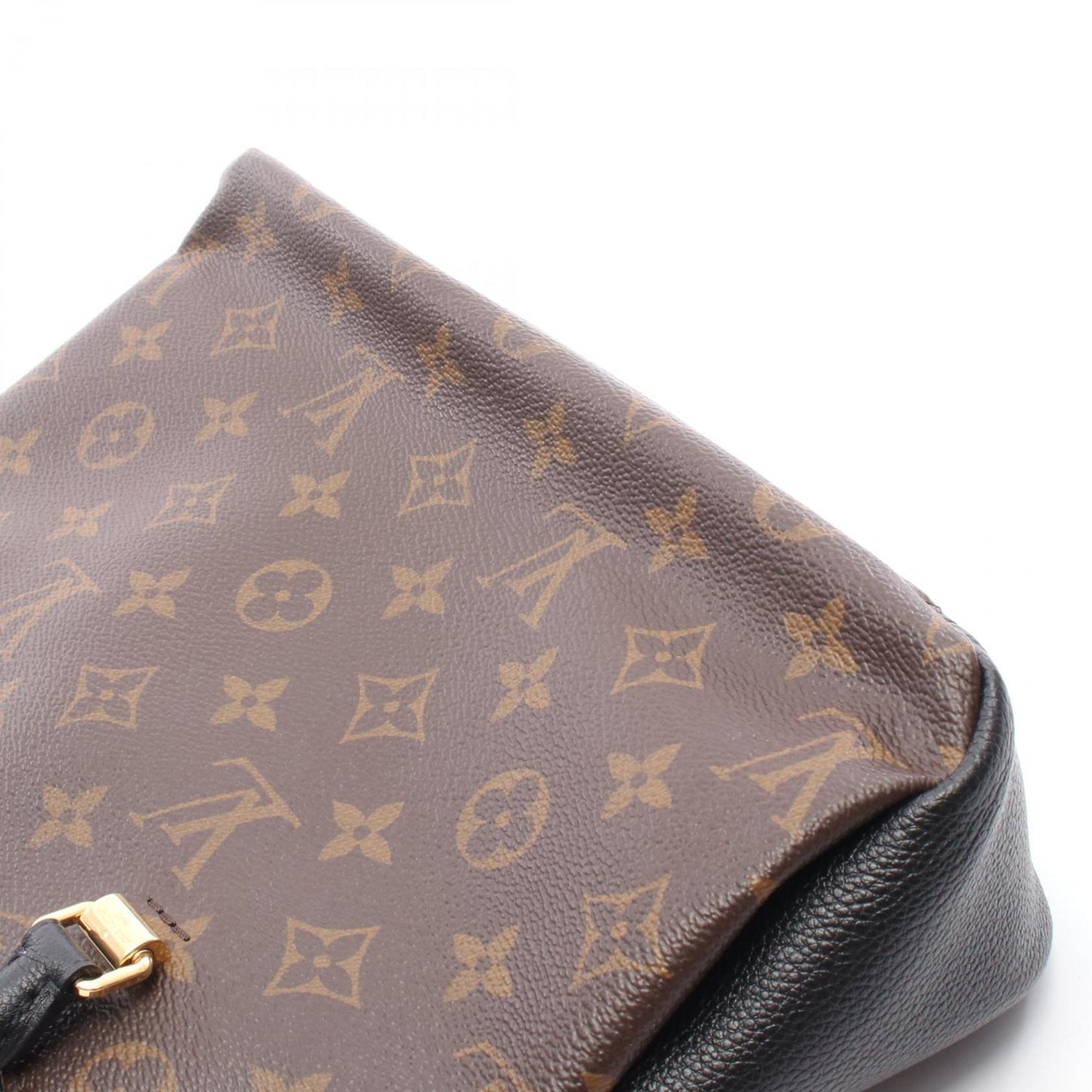 Louis Vuitton Coated Canvas Black Handbags
