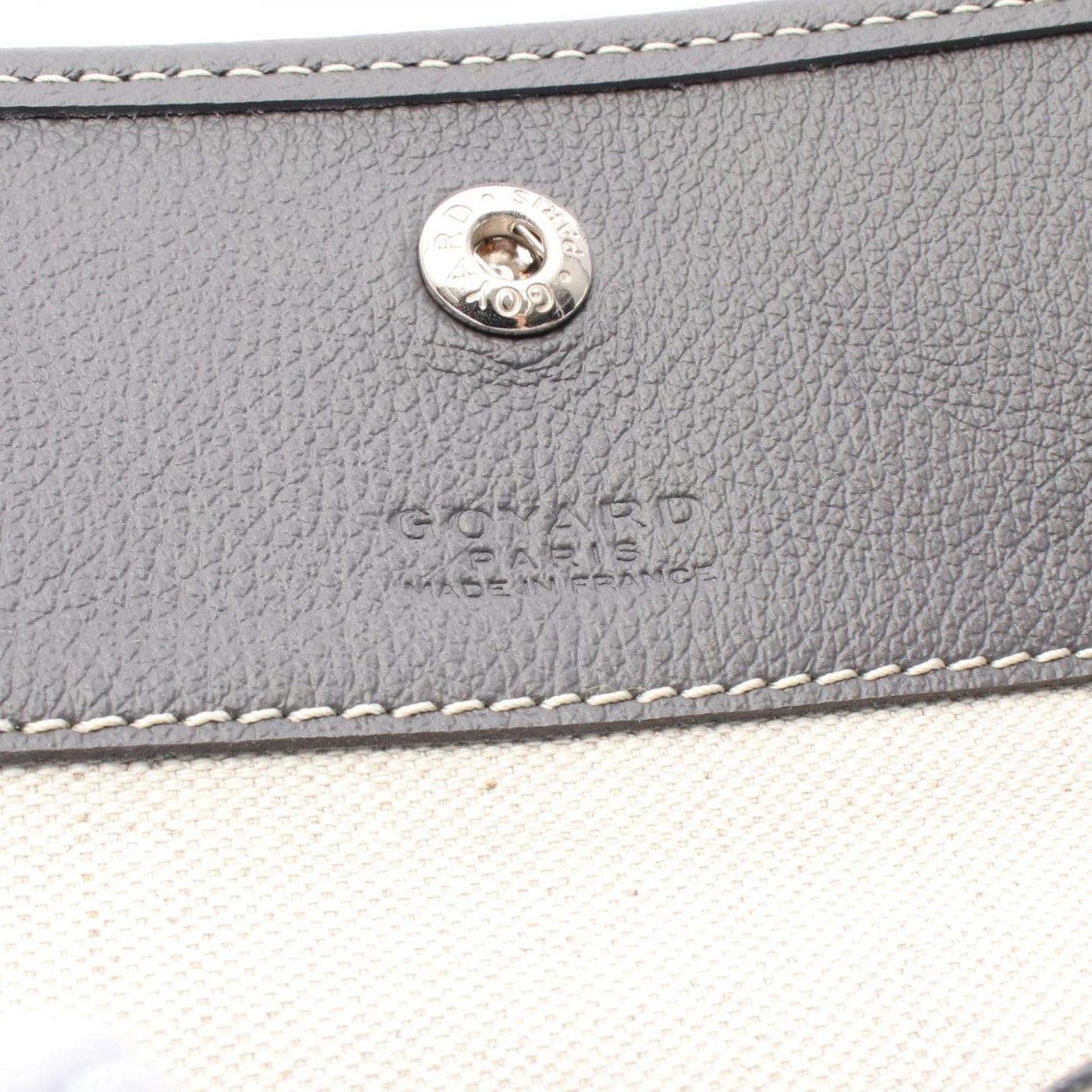 Goyard Coated Canvas Gray Tote Bags