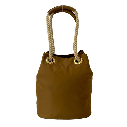 Prada Nylon Brown Shoulder Bags