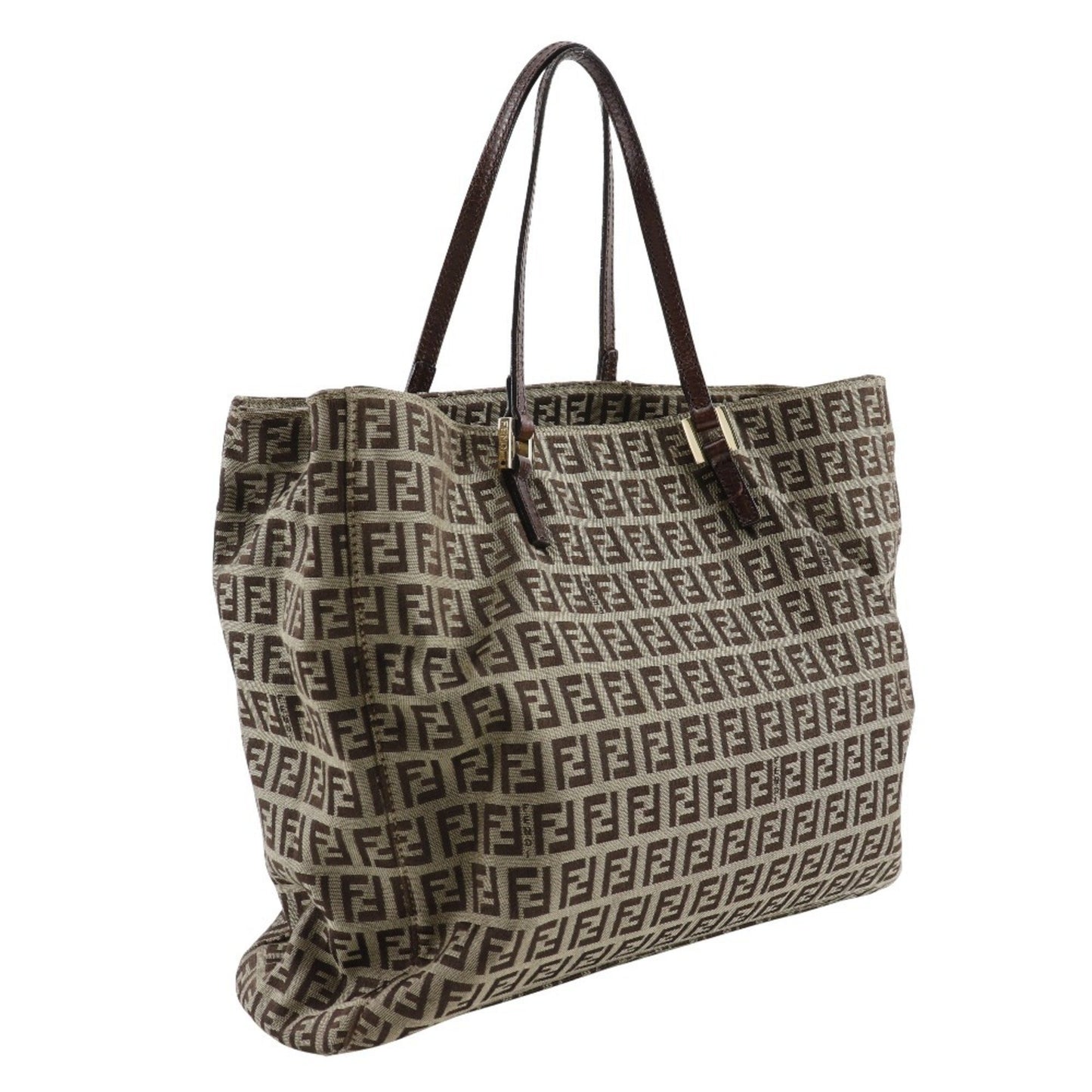 Fendi Nylon Brown Handbags