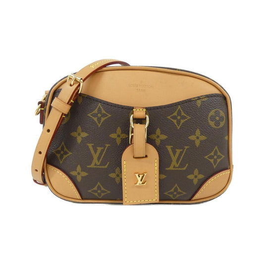 Louis Vuitton Coated Canvas Brown Shoulder Bags