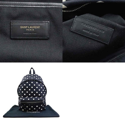 Saint Laurent Nylon Black Backpacks