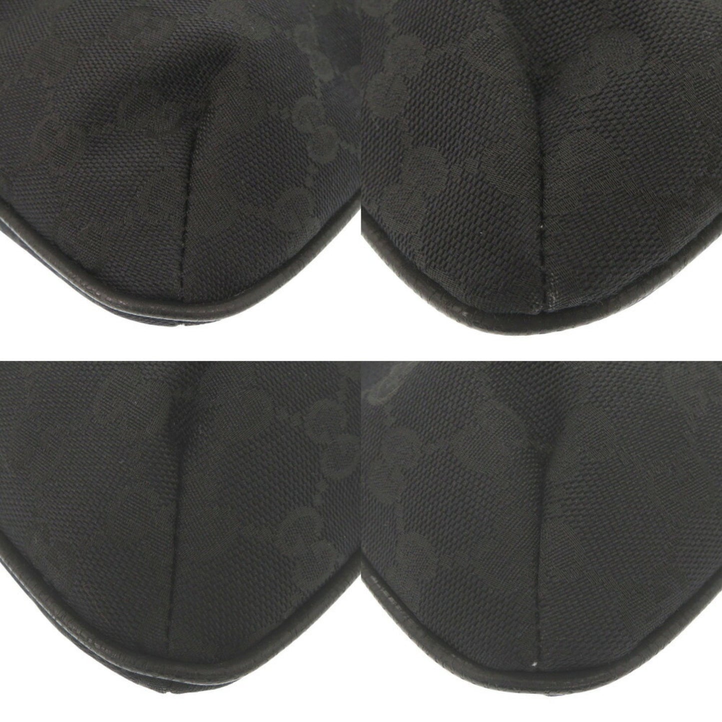 Gucci Canvas Black Shoulder Bags