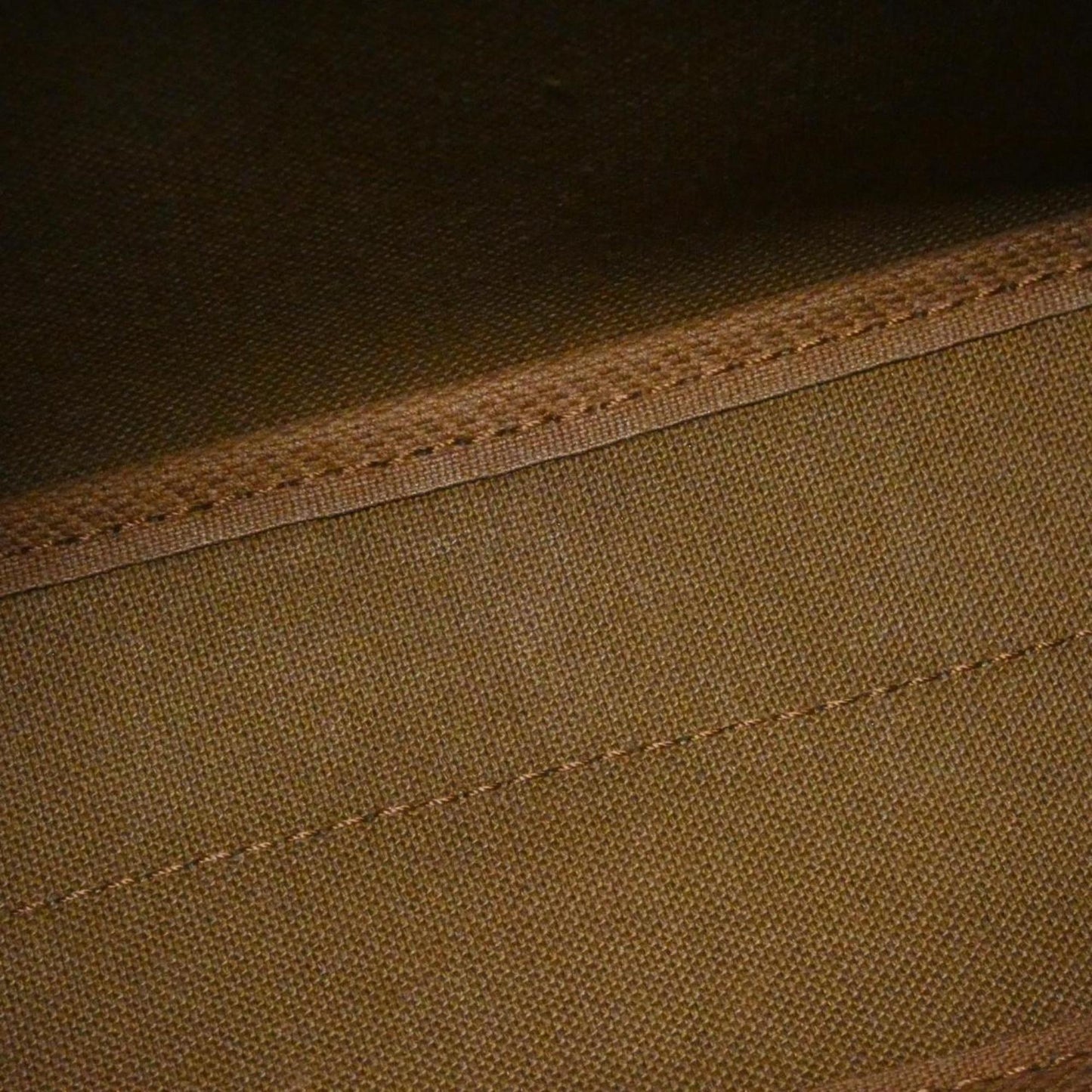 Louis Vuitton Coated Canvas Brown Shoulder Bags