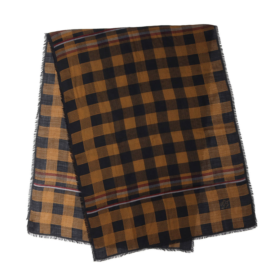 Louis Vuitton Wool Black Scarves