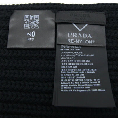 Prada Nylon Black Scarves