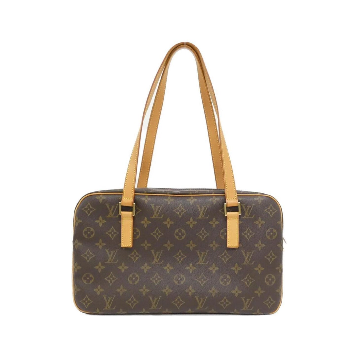 Louis Vuitton Coated Canvas Brown Shoulder Bags