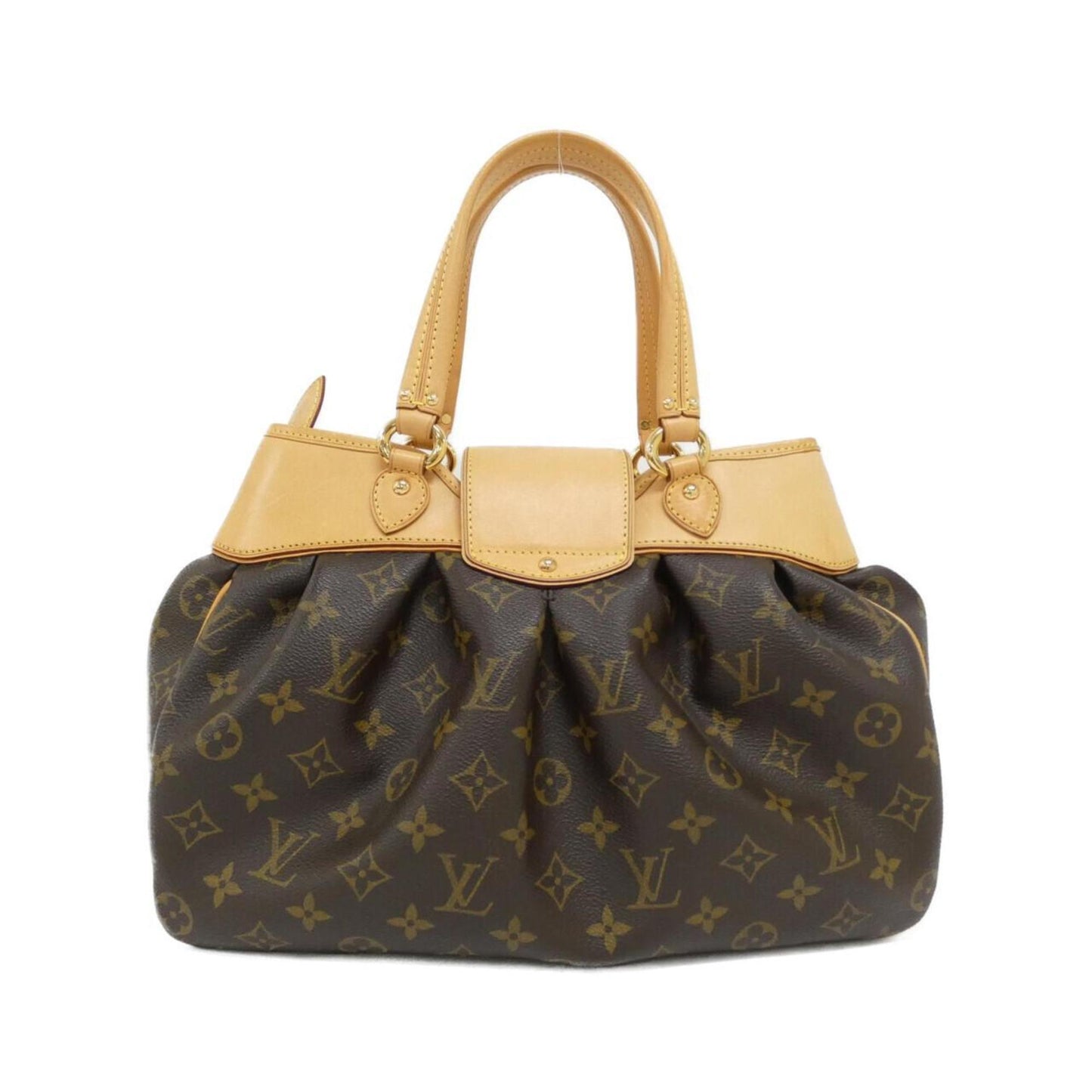 Louis Vuitton Coated Canvas Brown Handbags