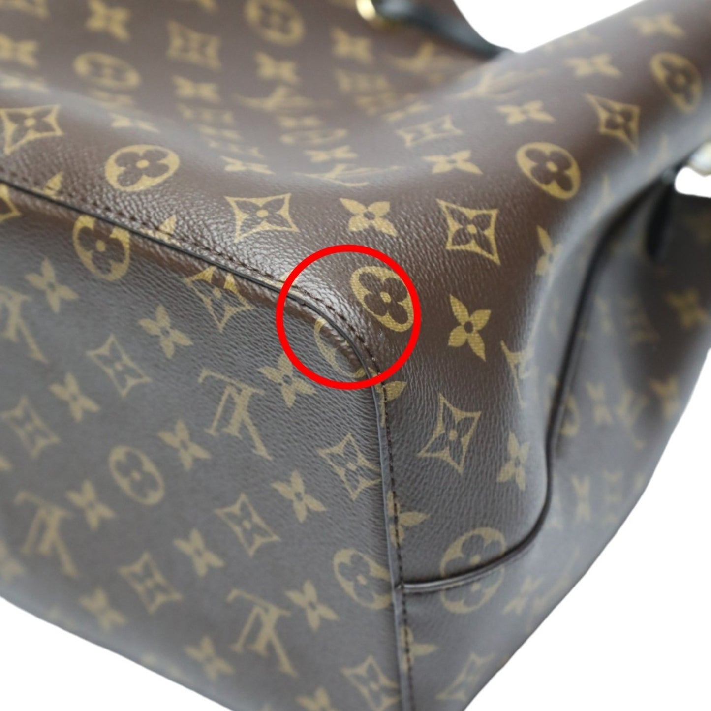 Louis Vuitton Monogram Canvas Brown Shoulder Bags