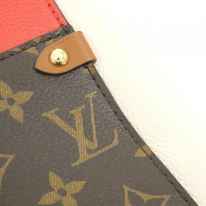 Louis Vuitton Coated Canvas Red Handbags