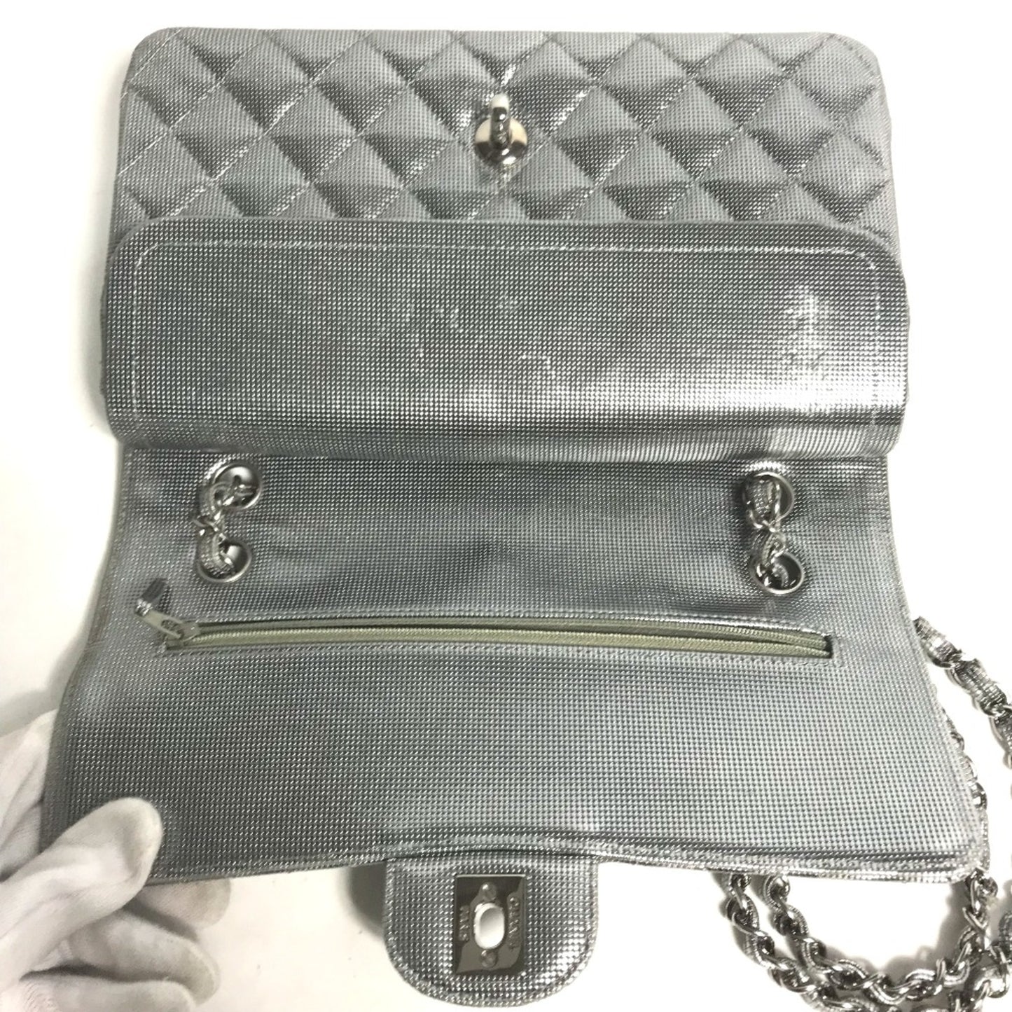 Chanel Others Silver Shoulder Bags