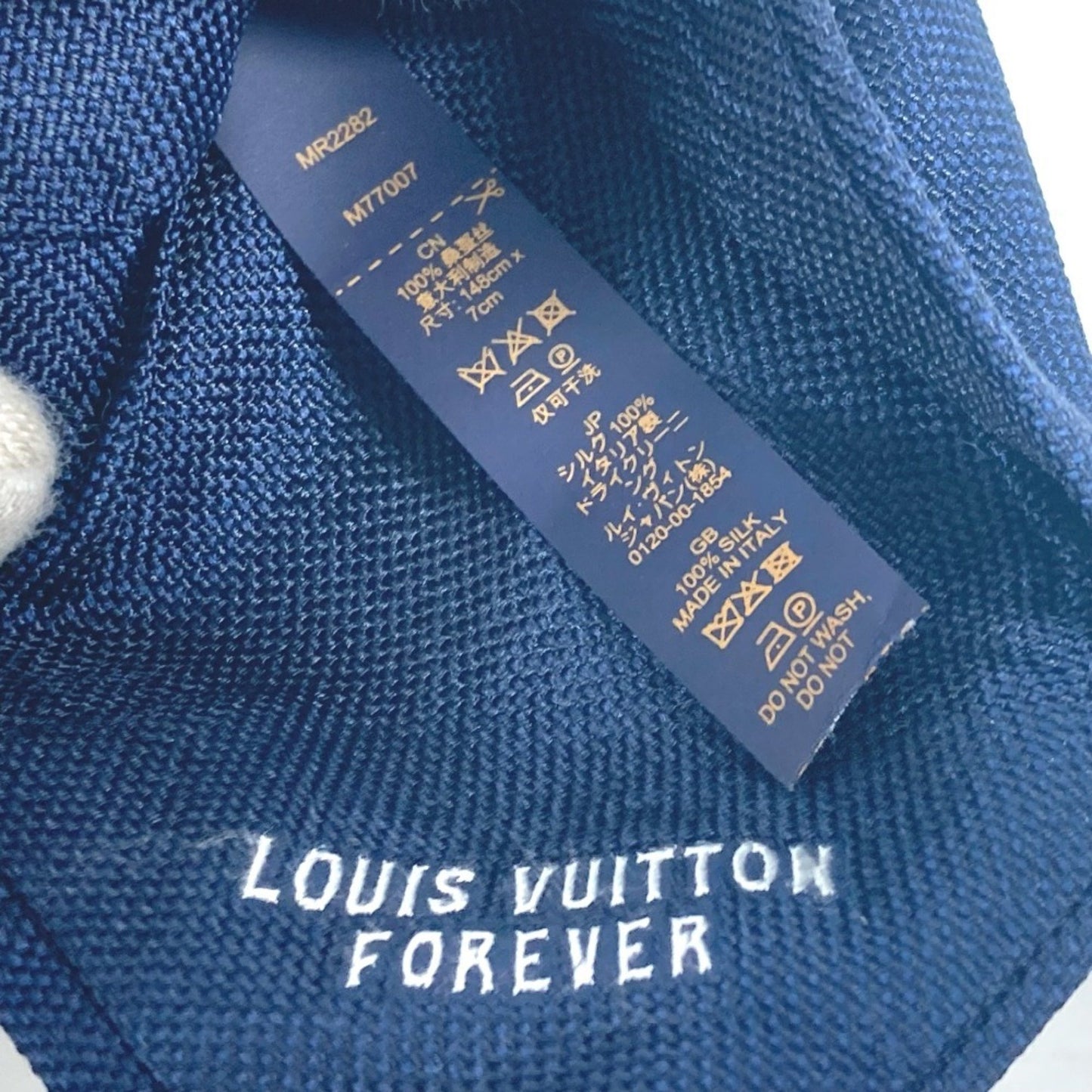 Louis Vuitton Silk Blue Ties