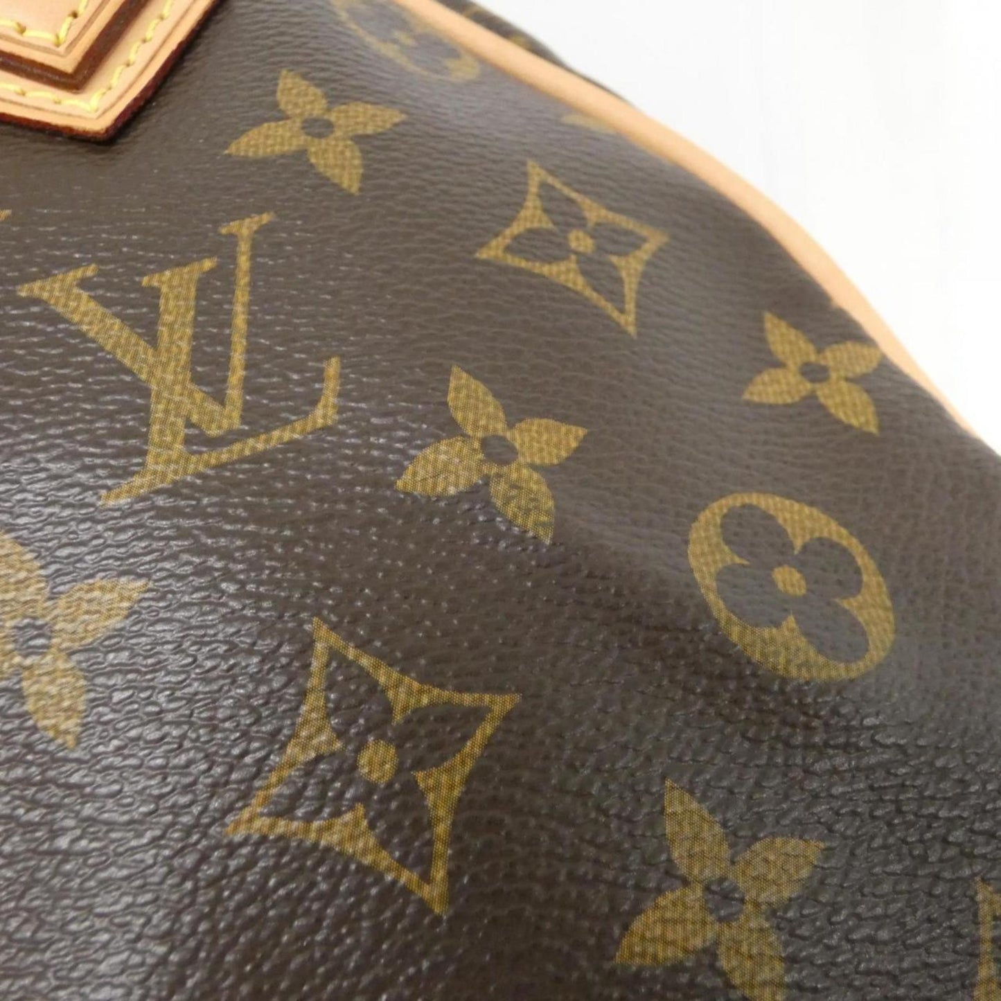 Louis Vuitton Coated Canvas Brown Handbags