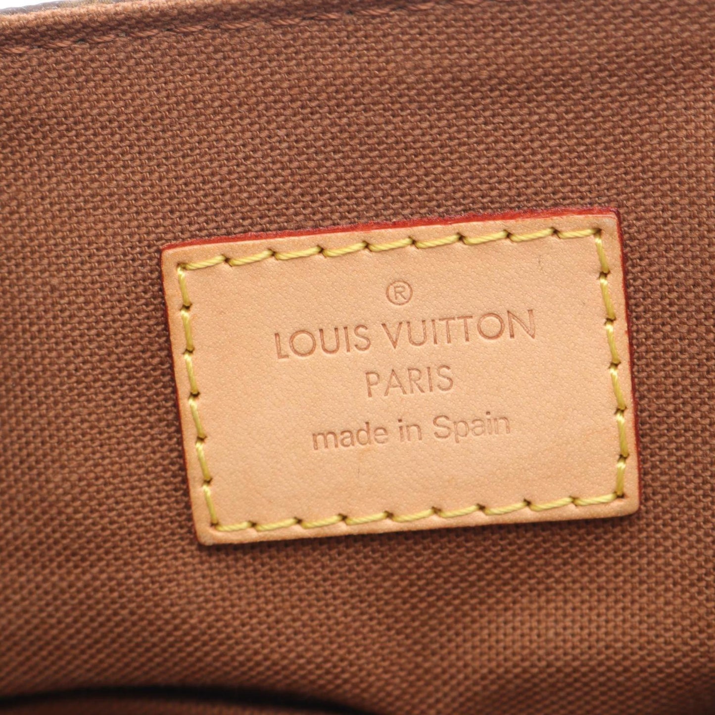 Louis Vuitton Coated Canvas Brown Shoulder Bags