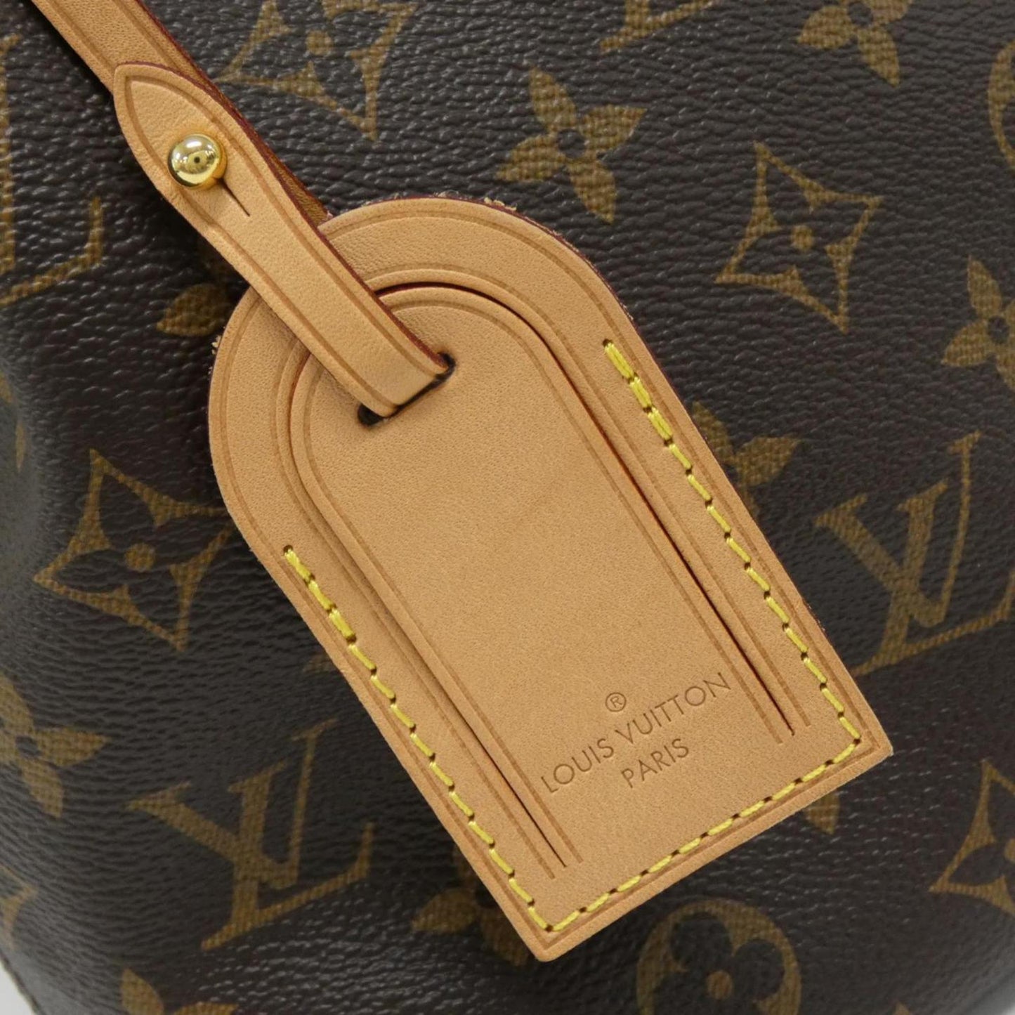 Louis Vuitton Coated Canvas Brown Shoulder Bags