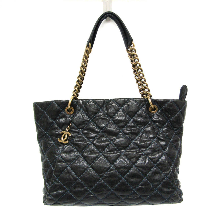 Chanel Calfskin Black Tote Bags