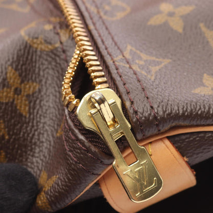 Louis Vuitton Coated Canvas Brown Travel Bags