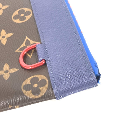 Louis Vuitton Monogram Canvas Blue Clutch Bags