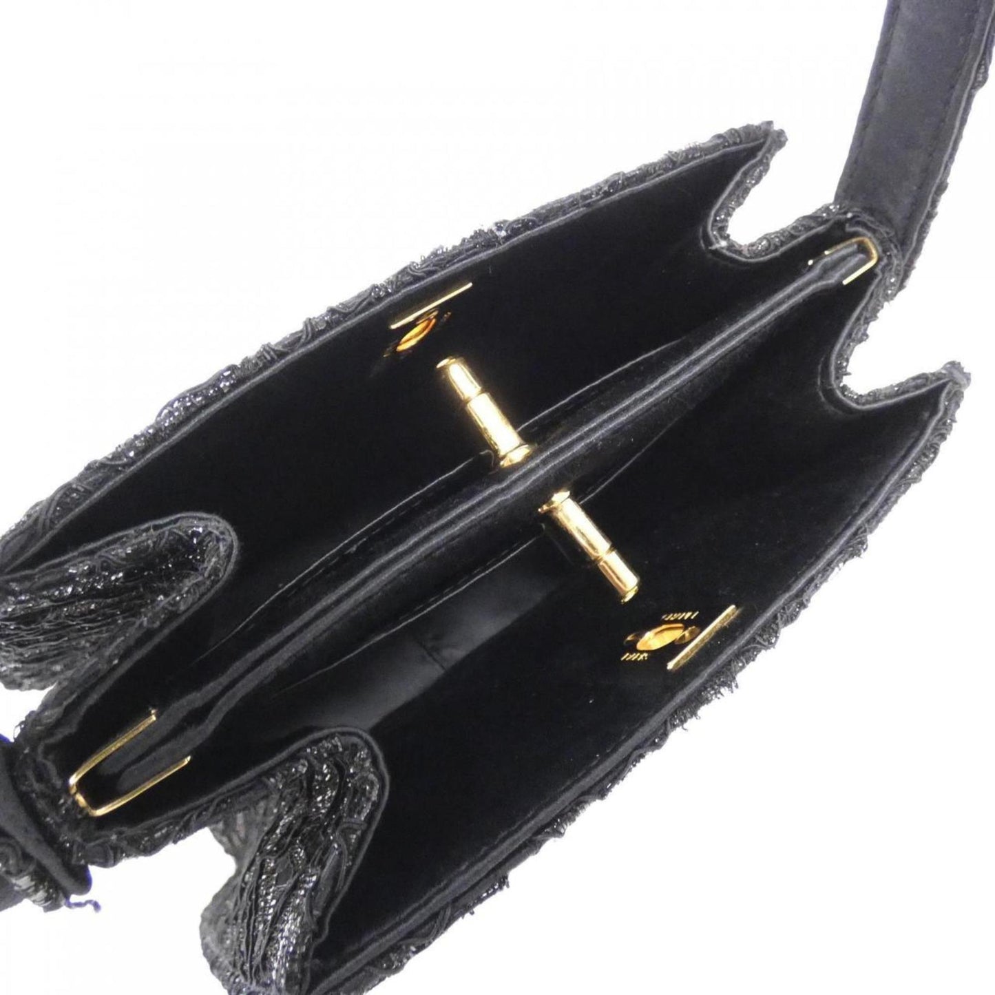Chanel Satin Black Handbags