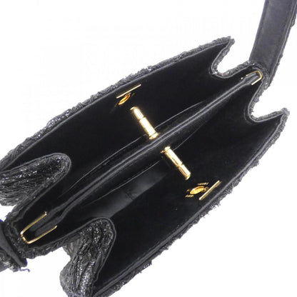 Chanel Satin Black Handbags