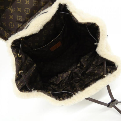Louis Vuitton Coated Canvas Gray Backpacks