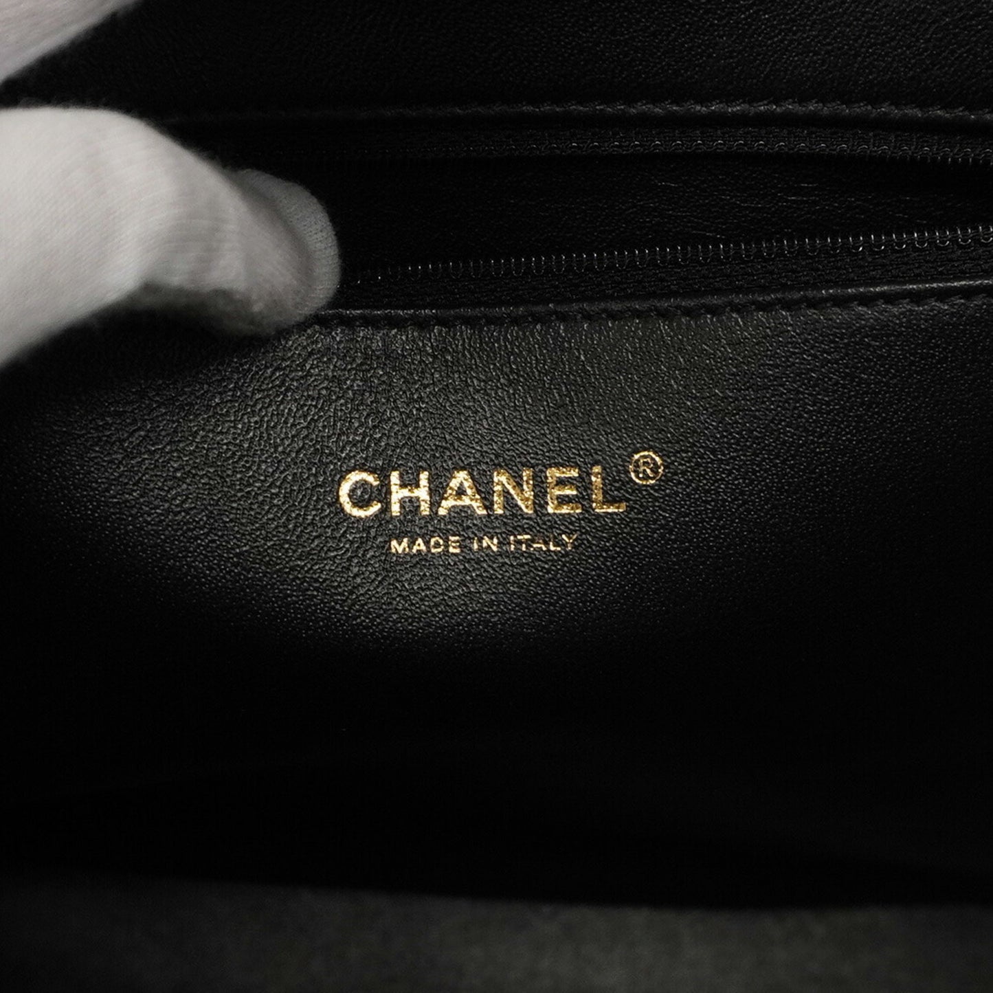 Chanel Calfskin Black Handbags