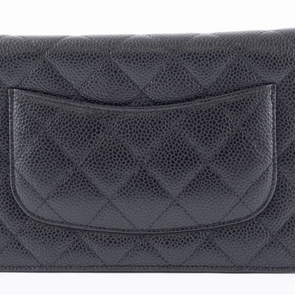 Chanel Calfskin Black Shoulder Bags