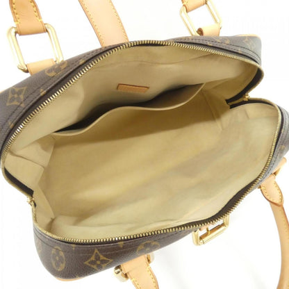 Louis Vuitton Coated Canvas Brown Handbags