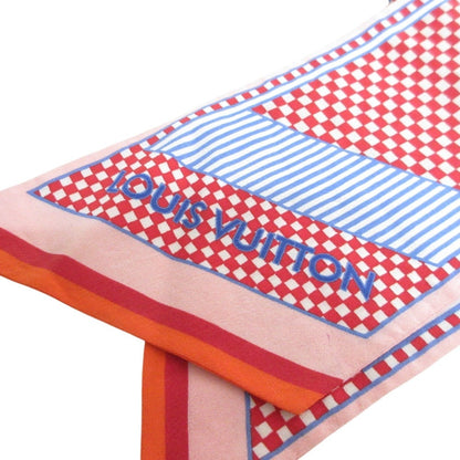 Louis Vuitton Silk Blue Scarves