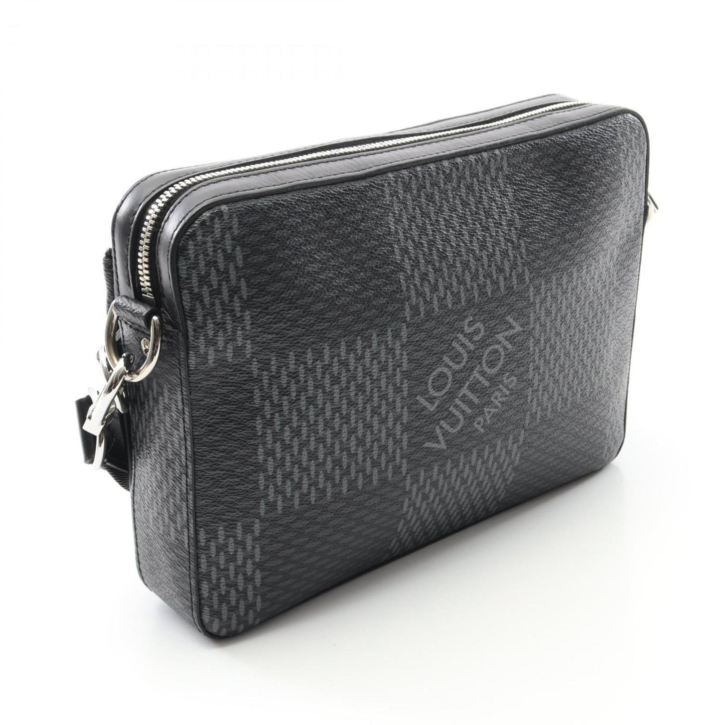 Louis Vuitton Monogram Canvas Black Shoulder Bags