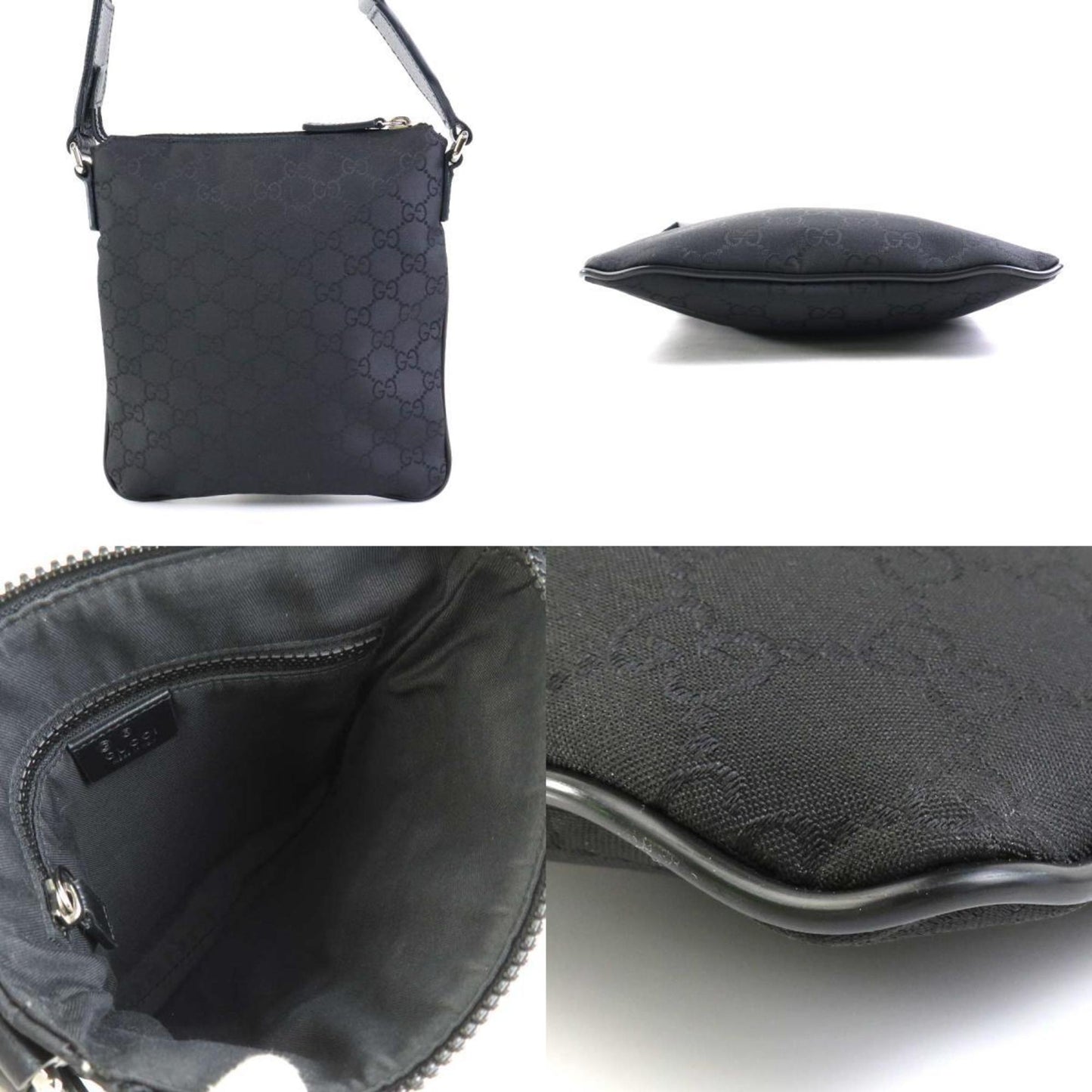 Gucci Nylon Black Shoulder Bags