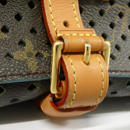 Louis Vuitton Coated Canvas Brown Shoulder Bags