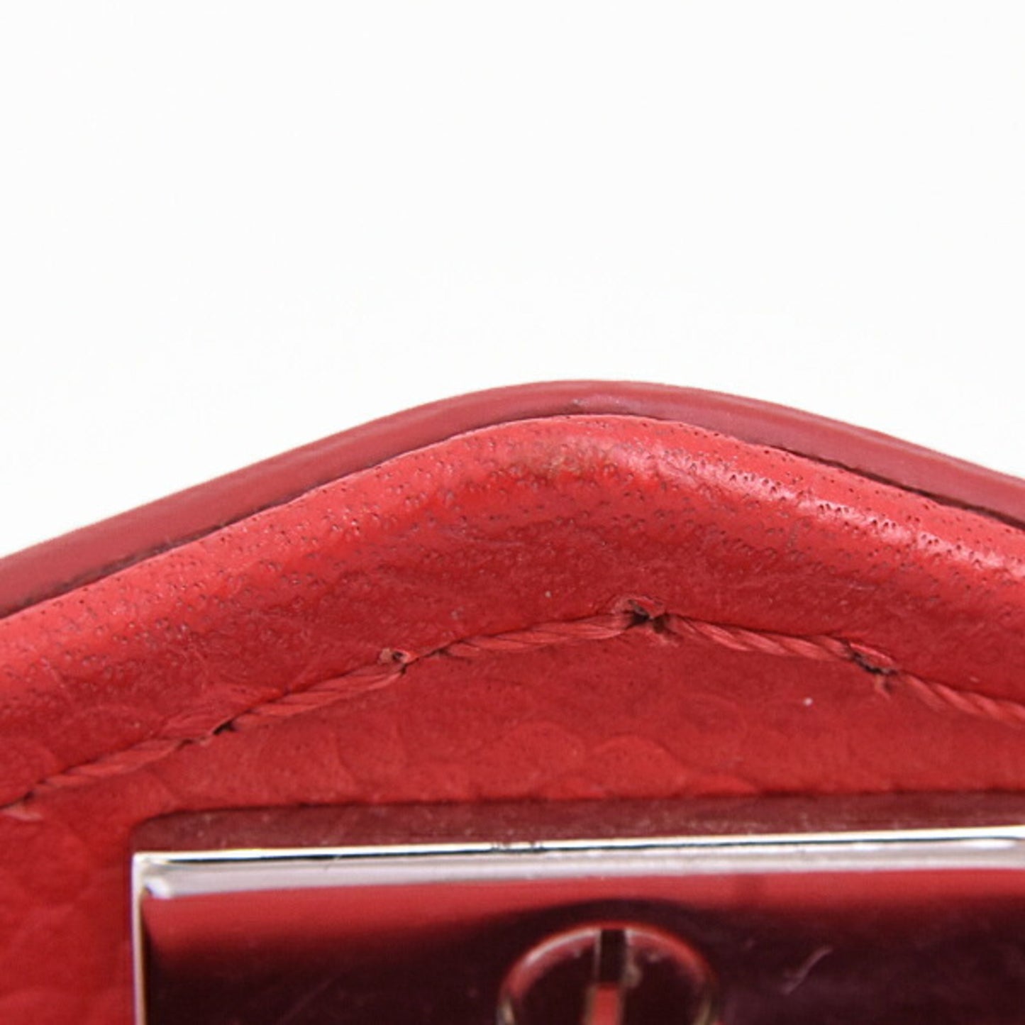 Chanel Calfskin Red Shoulder Bags